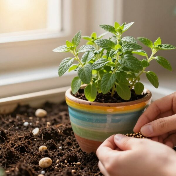 Jak siać majeranek w doniczce – wysiew, światło i zbiór, żeby był aromatyczny