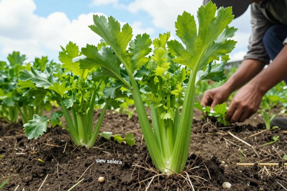 Jak siać seler