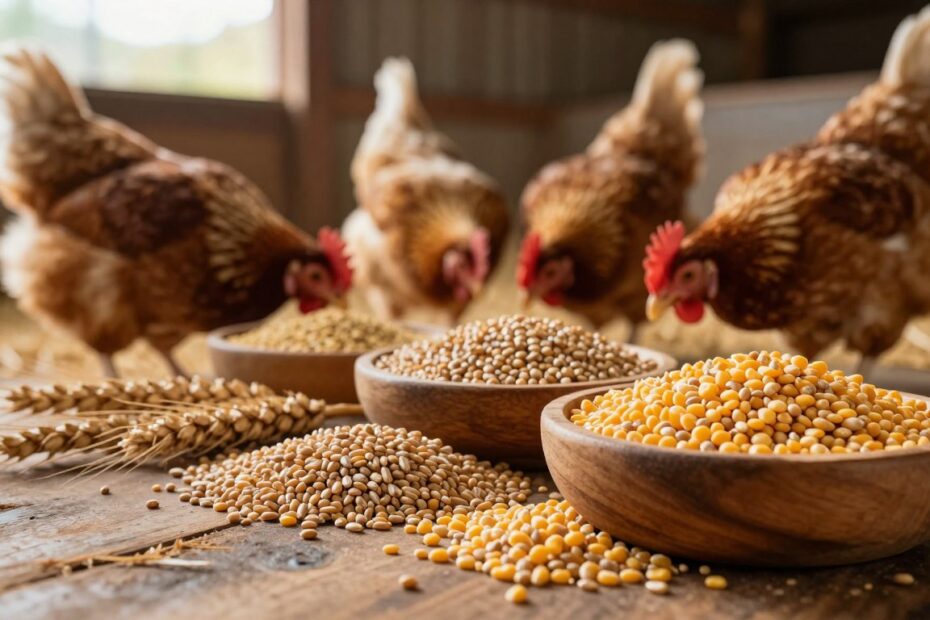 Jakie zboże dla kur