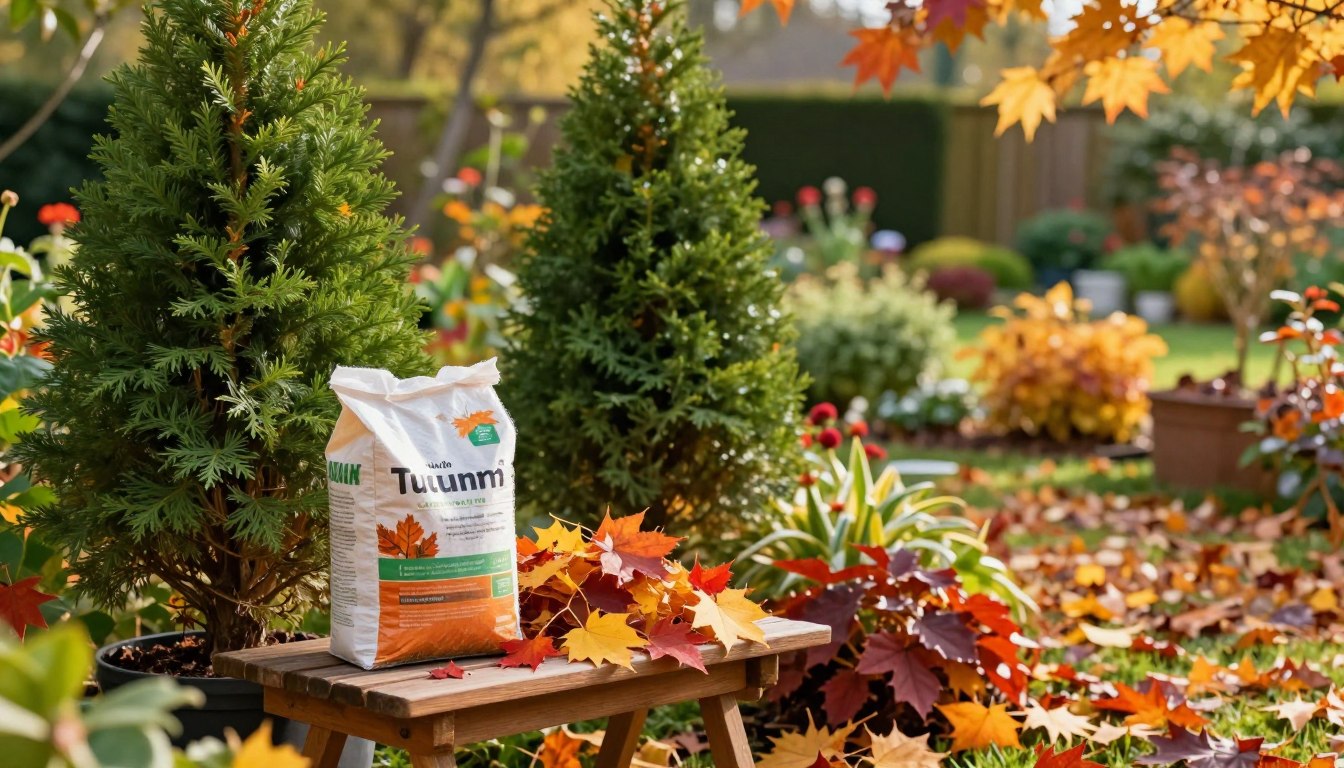 Jesienny nawóz do tui