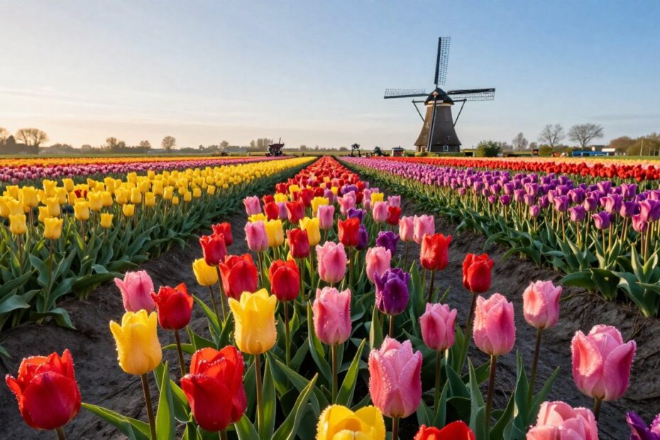 Kiedy kwitną tulipany w Holandii