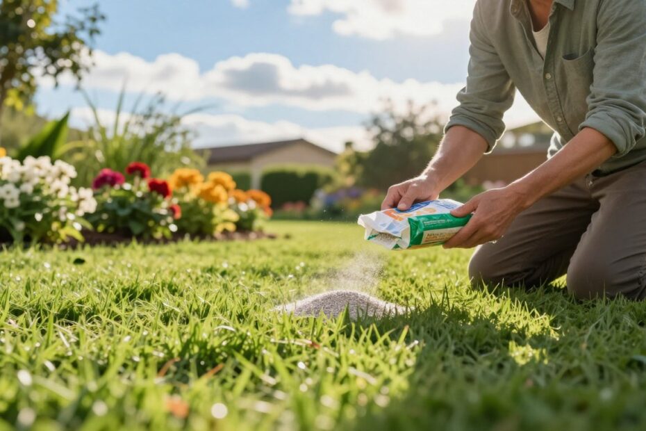 Kiedy siać nawóz na trawę