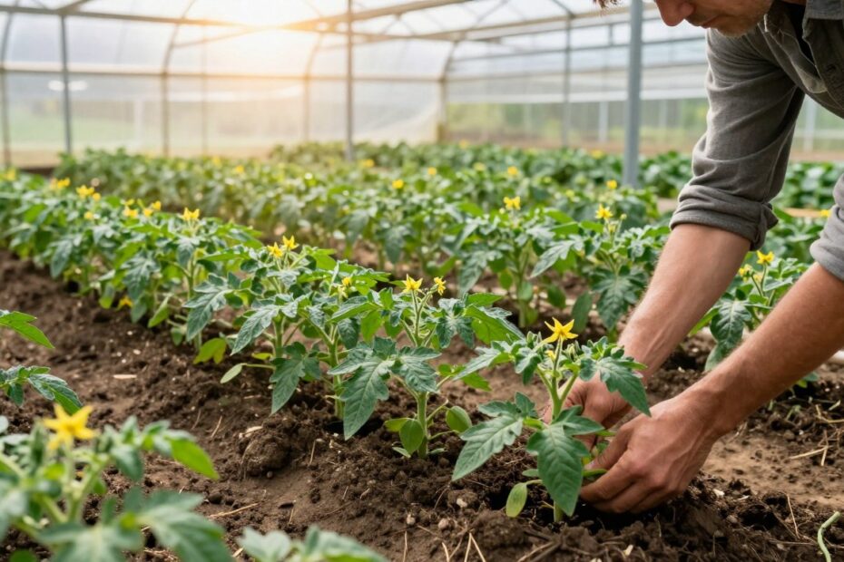 Kiedy siać pomidory pod folię