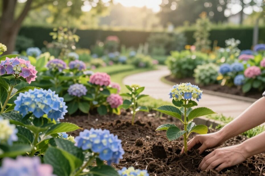 Kiedy się sadzi hortensje