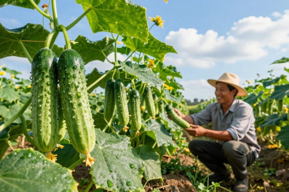 Sezon na ogórki gruntowe