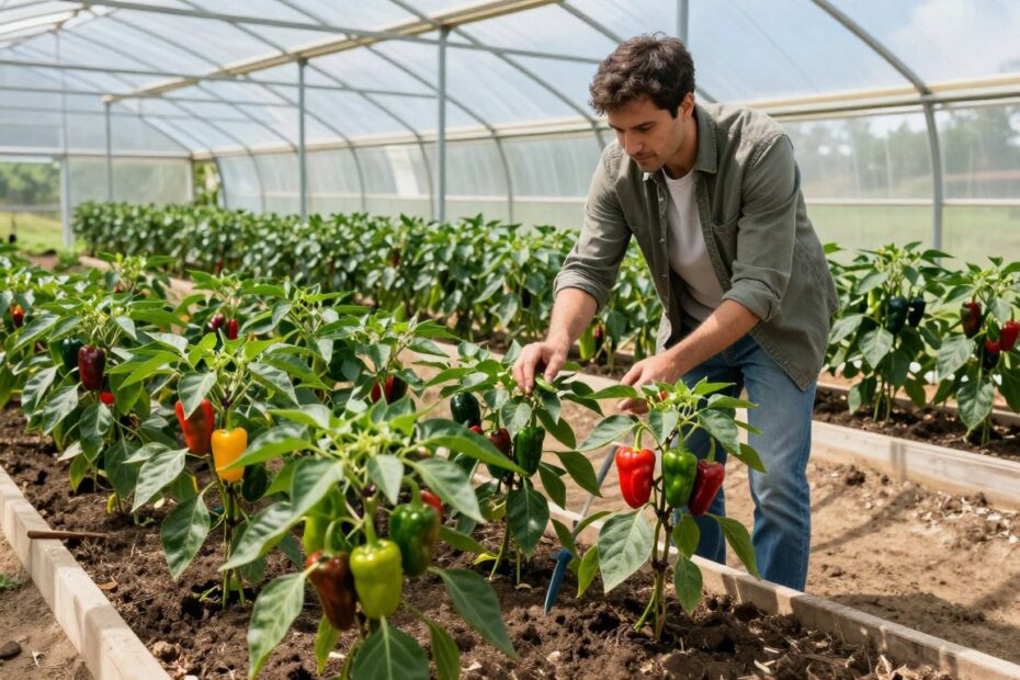 Uprawa papryki w tunelu krok po kroku