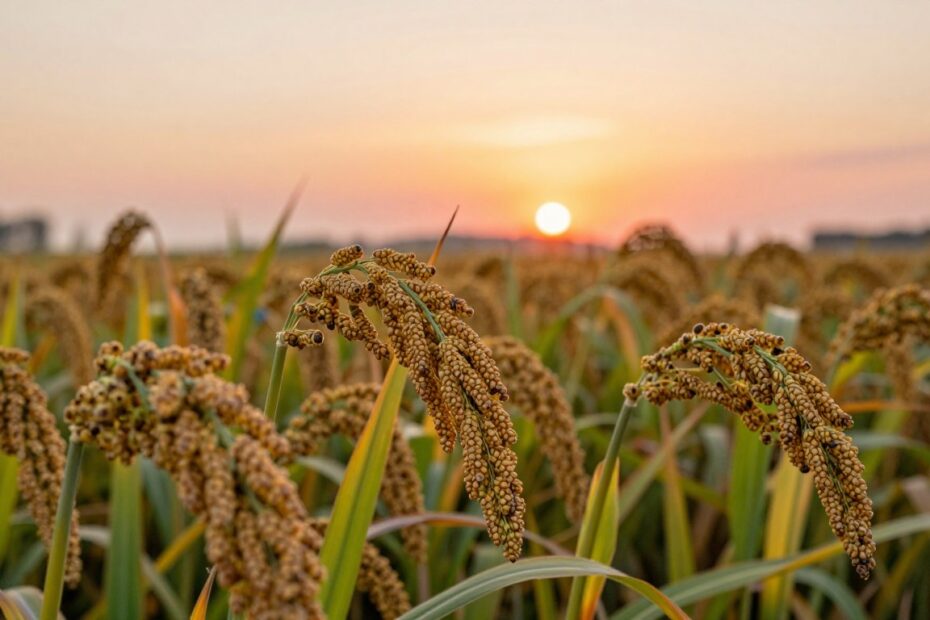 Zboże na kaszę jaglaną