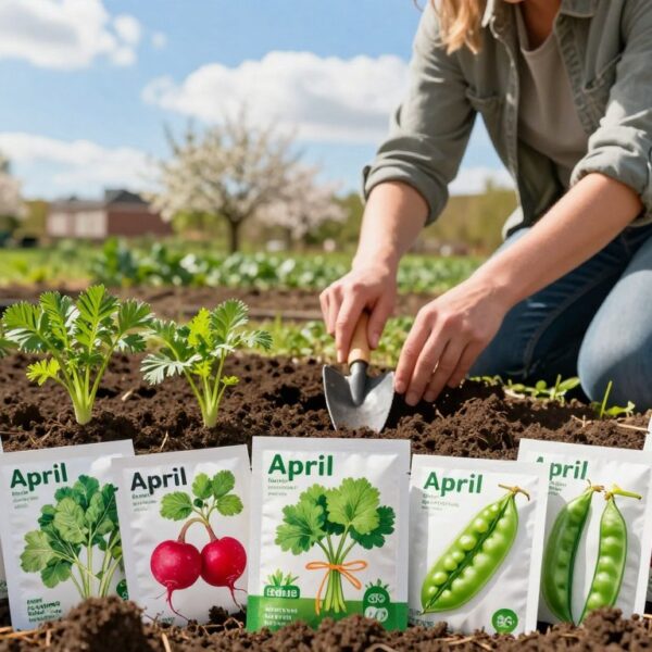 Co siać w kwietniu do gruntu, aby wykorzystać wiosenny start sezonu
