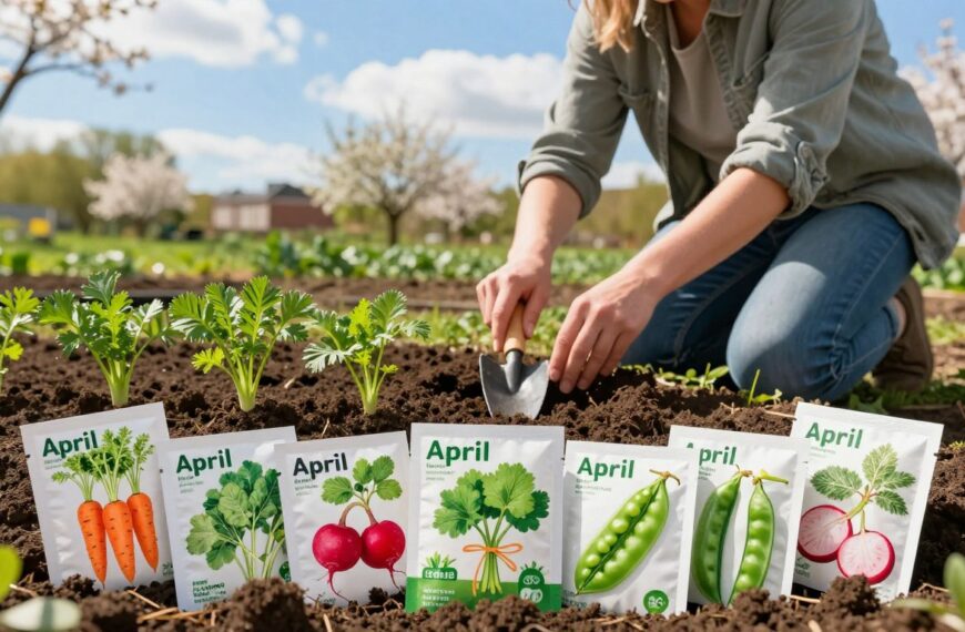 Co siać w kwietniu do gruntu