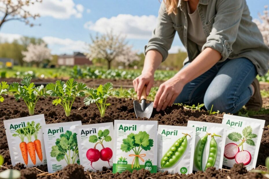 Co siać w kwietniu do gruntu