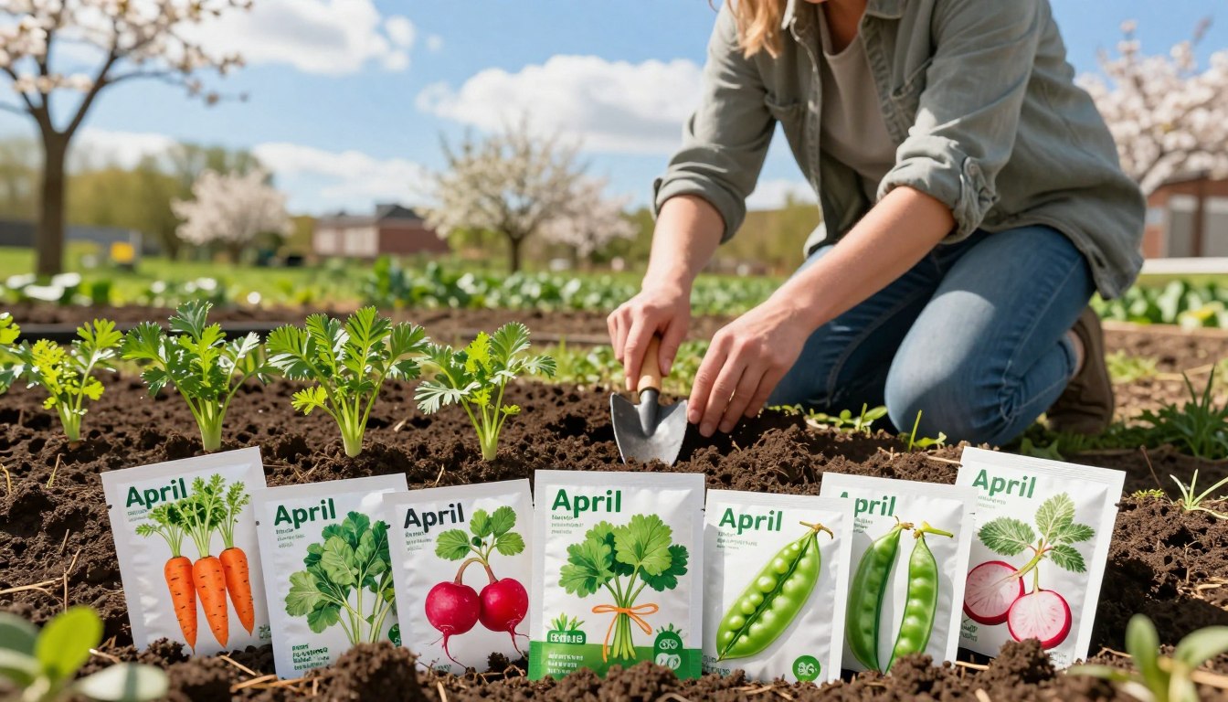 Co siać w kwietniu do gruntu