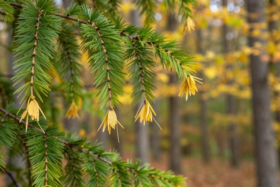 Czy modrzew gubi igły