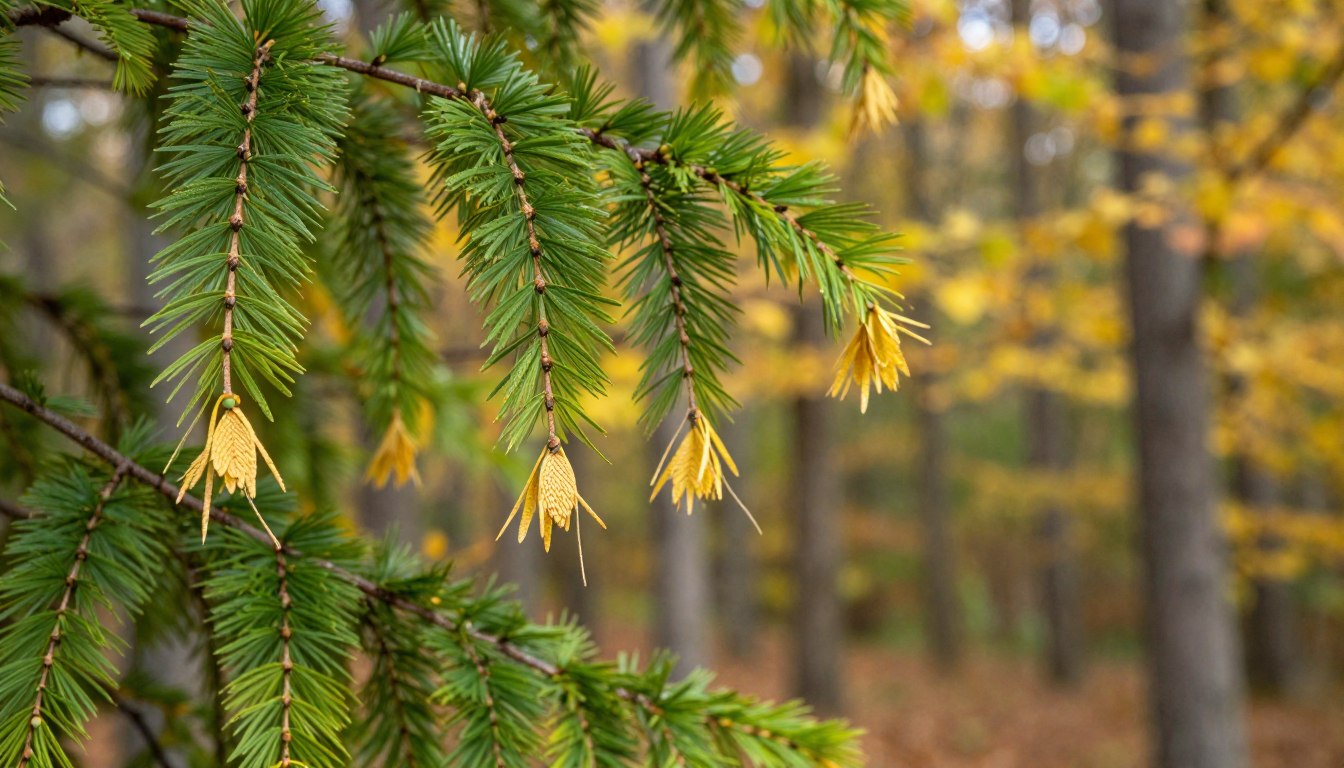Czy modrzew gubi igły