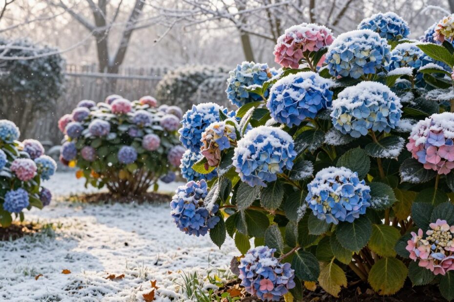 Czy obcinać hortensje na zimę