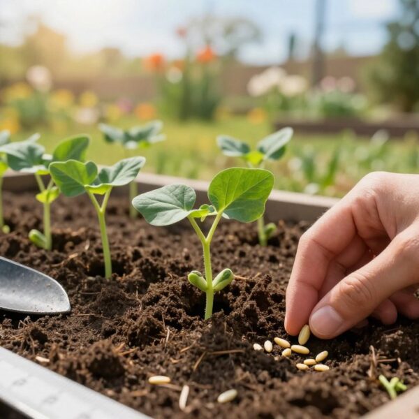 Jak głęboko siać fasolkę szparagową