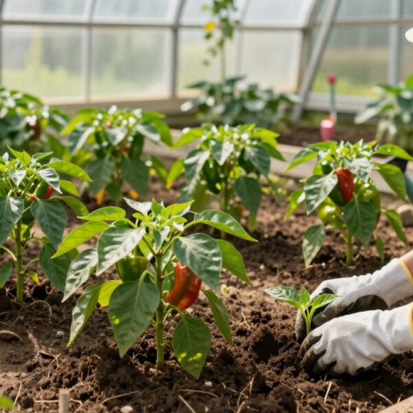 Jak sadzić paprykę w szklarni