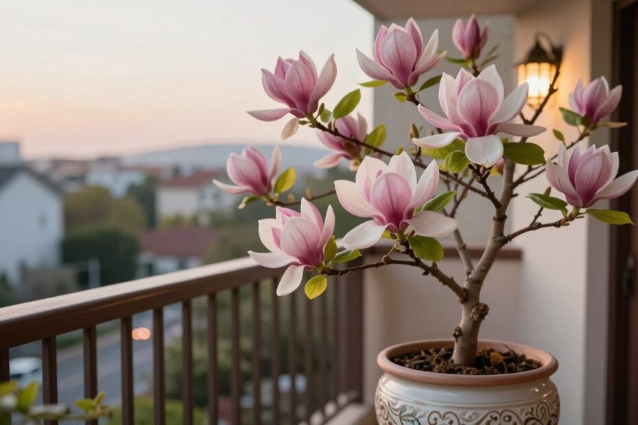 Jaka magnolia na balkon