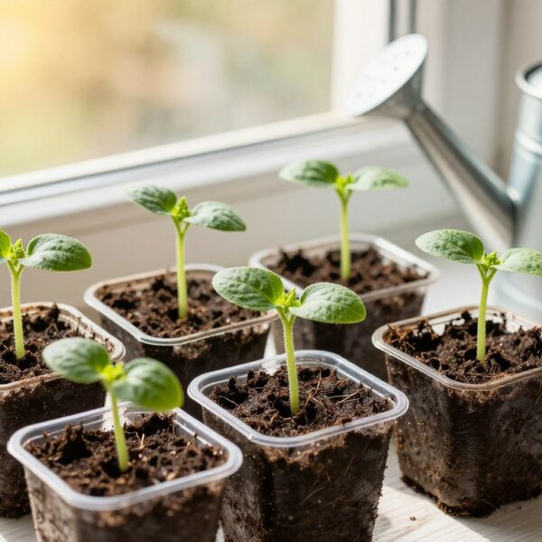 Kiedy siać ogórki do doniczek, aby rozsada była mocna i zdrowa