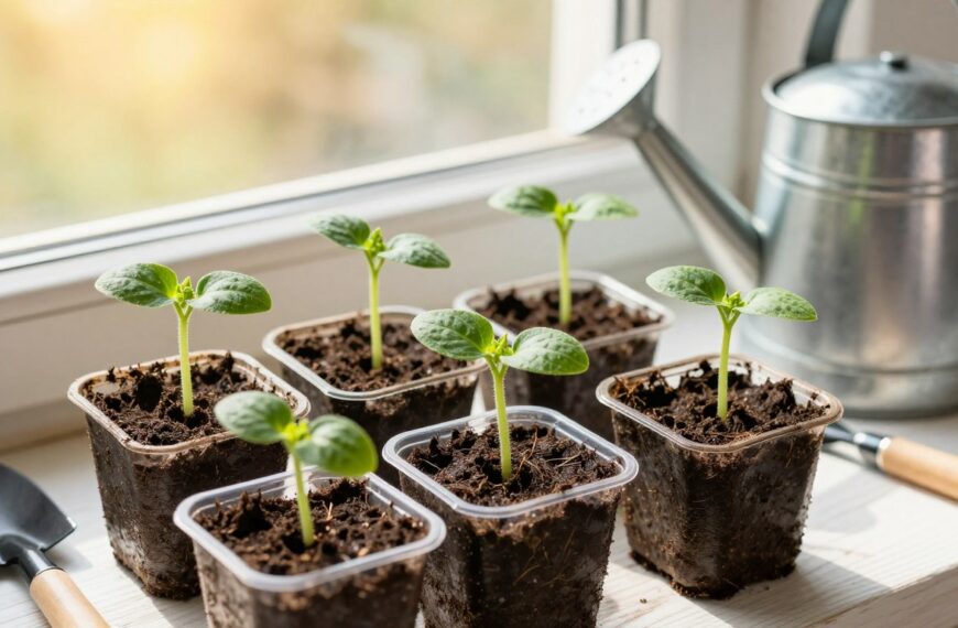 Kiedy siać ogórki do doniczek, aby rozsada była mocna i zdrowa