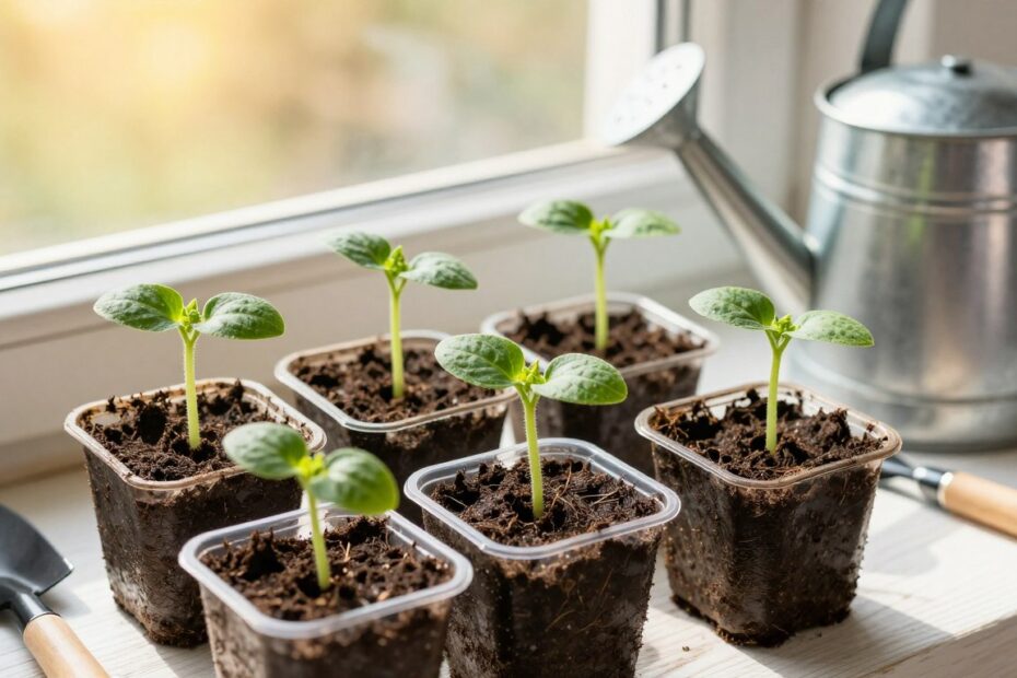 Kiedy siać ogórki do doniczek