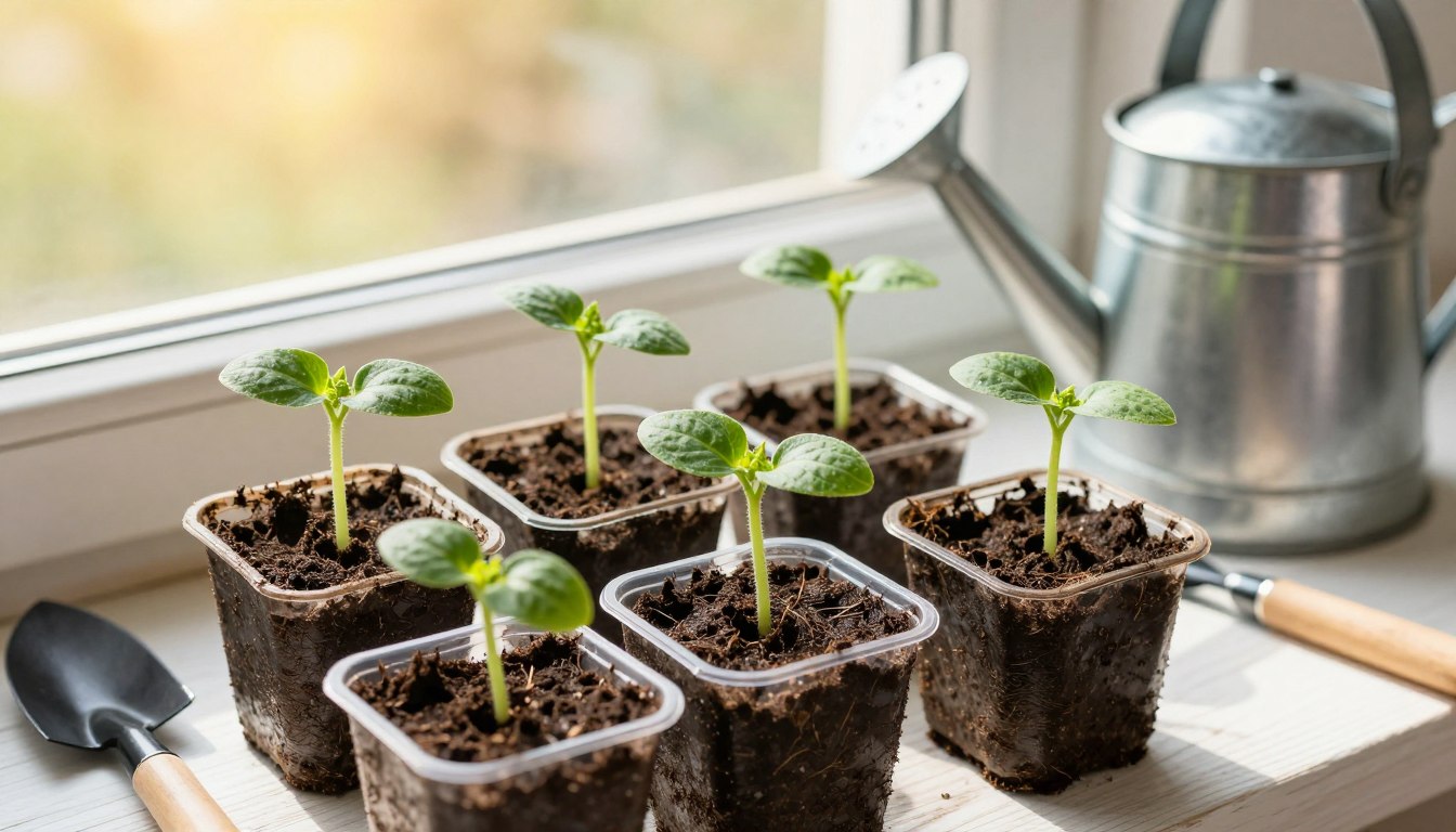 Kiedy siać ogórki do doniczek