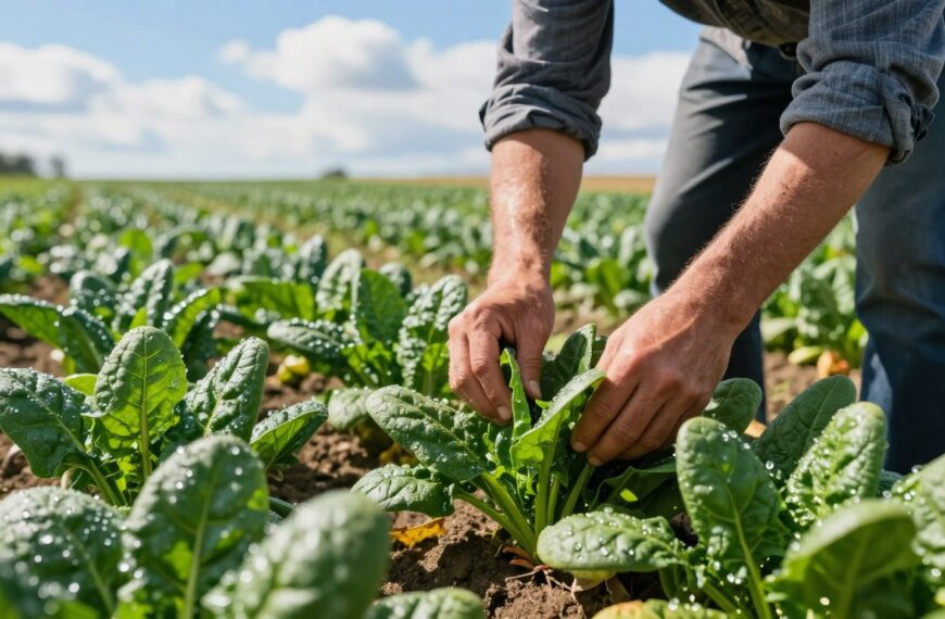 Kiedy zrywać szpinak, aby liście były smaczne i delikatne