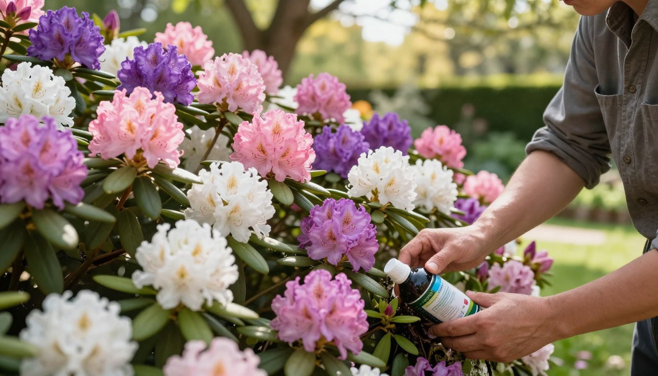 Nawożenie rododendronów – terminy