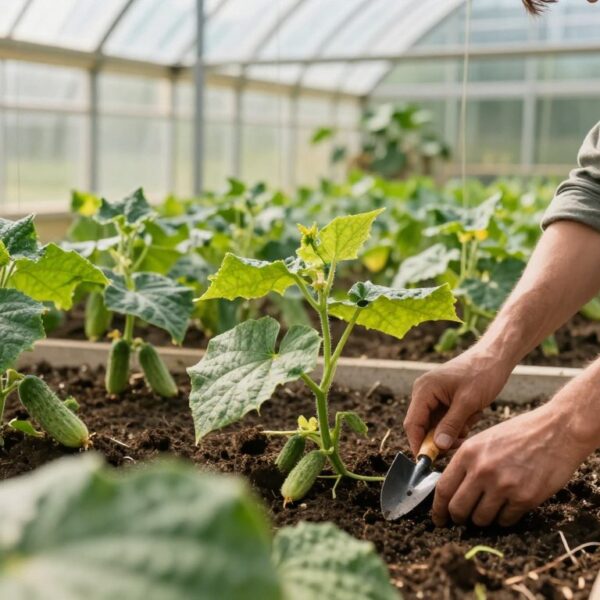 Sadzenie ogórków w szklarni – jak przygotować stanowisko i rozsadę