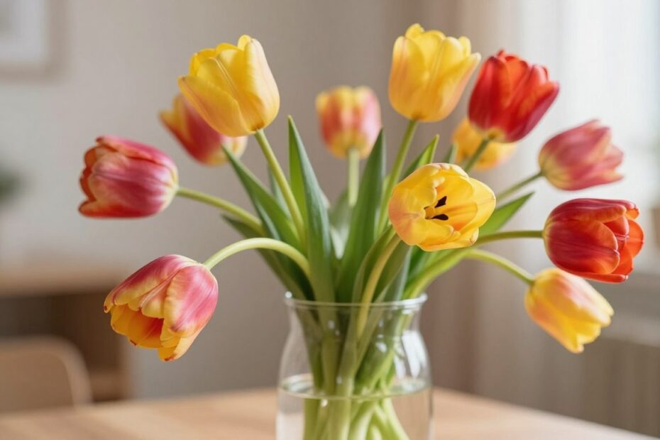 Jak ożywić tulipany