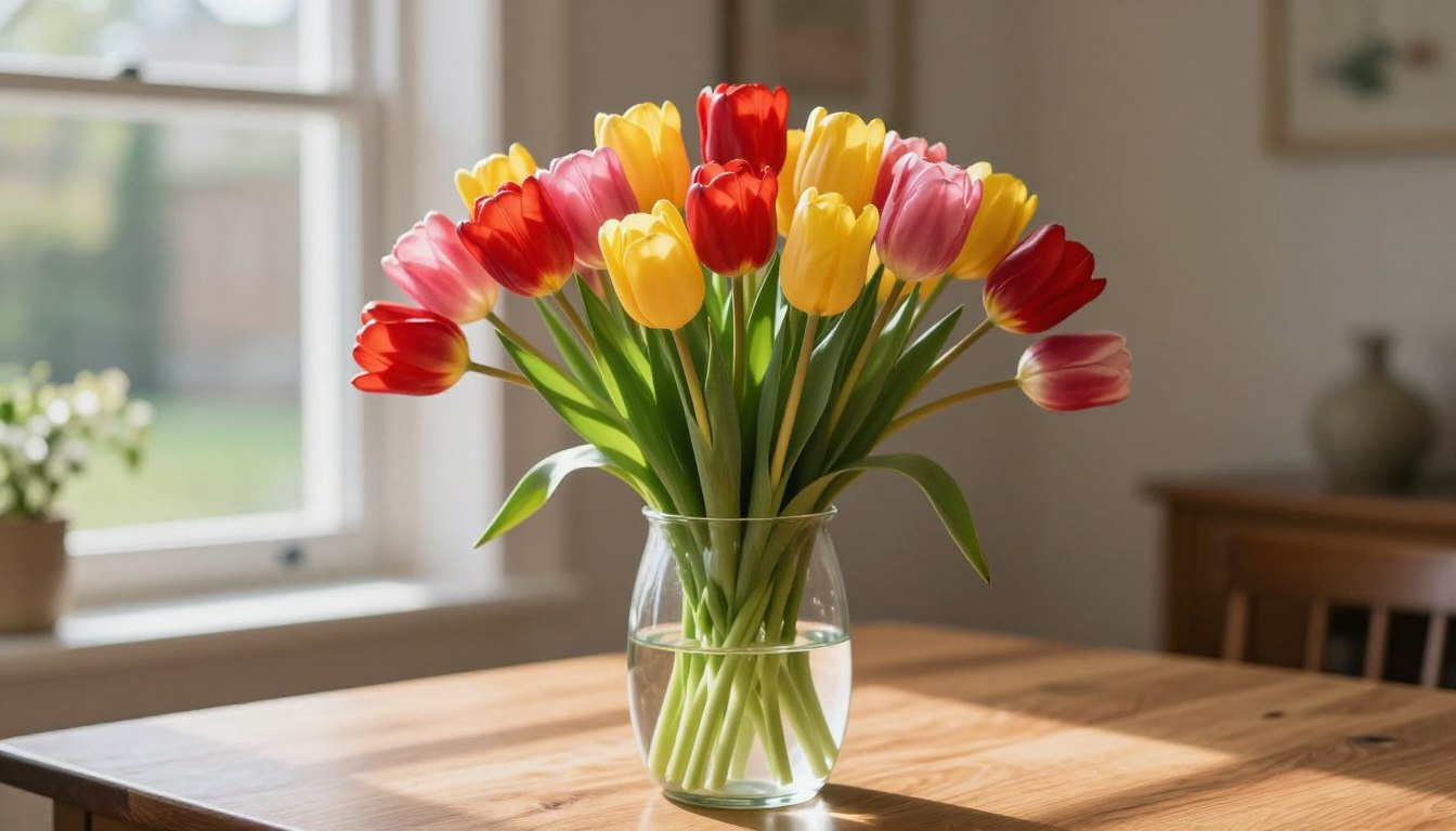 Jaka woda do tulipanów