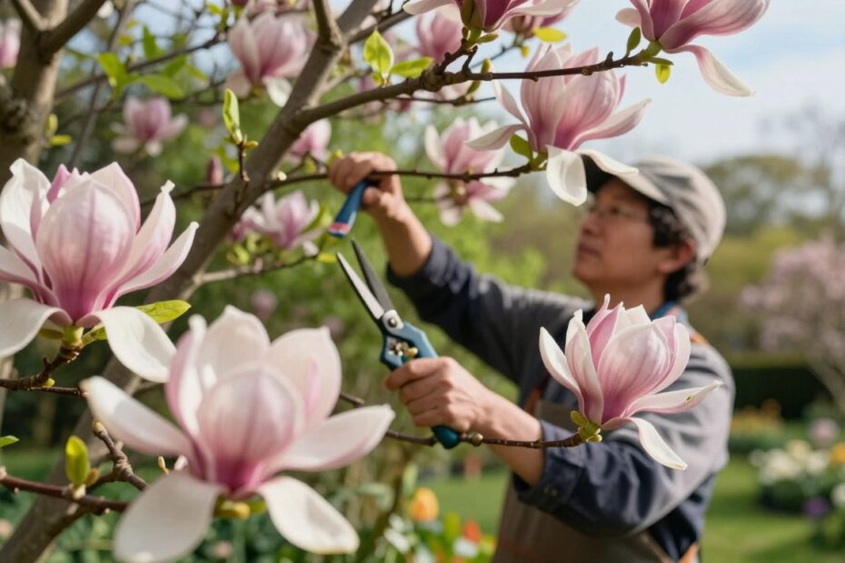 Kiedy przycinać magnolie