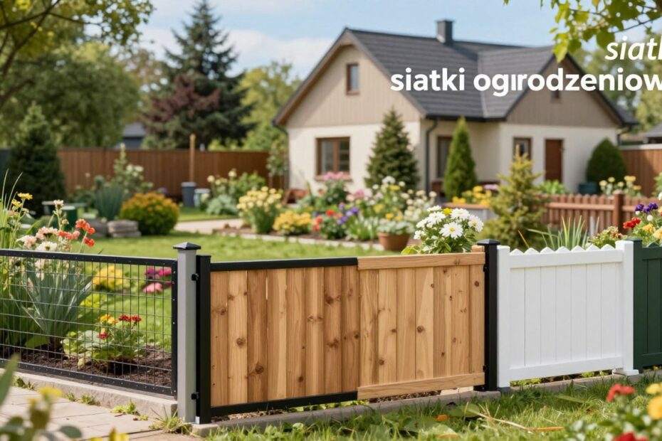 Rodzaje siatek ogrodzeniowych